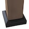 Sunjoy 10x12 ft. Wood Gazebo, Outdoor Patio Steel Hardtop Gazebo, Cedar Framed Wooden Gazebo, Dark Brown A1020326Q0 - alternate 7