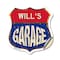 Signmission Will's Garage, 18 Inch X 18 Inch, Vinyl Decal SHI-D-18-383-WILL - alternate 1