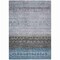 Homeroots 3' X 5' Blue Gray And Charcoal Southwestern Washable Indoor Outdoor Area Rug 605127 - alternate 5