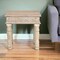 Homeroots 24" Natural Distressed Solid Wood Square End Table 521958 - alternate 4