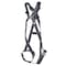 Msa Safety V-Form Fall Protection Harness, XS, 400 lb, Quick-Connect Chest/ Quick-Connect Leg Straps 10252236 - alternate 2