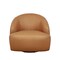Manhattan Comfort Lukas Upholstered Swivel Accent Chair in Camel AC1631-CL - alternate 2