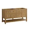 James Martin Vanities Breckenridge 60" Double Vanity, Light Natural Oak, w/ 3 CM Tajnar Eclos Top 330-V60D-LNO-3TJR - alternate 5