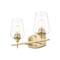 Z-Lite Joliet Burnished Brass 2 Light Vanity 473-2V-BBR - alternate 3