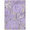 Homeroots 10' X 14' Lavender Lilac And Purple Geometric Washable Indoor Outdoor Area Rug 589403 - alternate 3