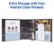 Avery Heavy-Duty View 3 Ring Binder, 4 In Ring 79110 - alternate 2