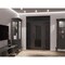 Vdomdoors Aluminum Door Iron 1633 Black Entry Steel Metal Classic Painted 64 x 94 (16+36+16 x 80+14)-Left Ins IRON1633EXD-BLK-W16+36+16xH80+14-LH-I - alternate 3