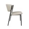Manhattan Comfort Drift Metal Vegan Leather Side Chair in Stone Gray - Set of 4 DC1532-1 - alternate 4