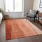 Homeroots 3' X 5' Red Copper And Terra Cotta Ombre Washable Indoor Outdoor Area Rug 581816 - alternate 3
