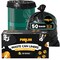 Furloo Pet Waste Station Starter Kit with Header Bag Dispenser, 1,000 Bags & 50 Liners, Steel, Green FLO1H-S-G-B - alternate 3