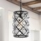 Jonathan Y Gabrielle 8" Metal/Crystal LED Pendant, Oil Rubbed Bronze / Clear JYL9506A - alternate 5