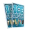 Signmission Ice Cream, Plastic Signs Only 24 Inch x 36 Inch, Corrugated Plastic, 2PK CSB-2436-2PACK-30396 - alternate 1