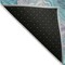 Homeroots 3' X 5' Teal Blue Gray And Ivory Abstract Washable Indoor Outdoor Area Rug 618208 - alternate 2