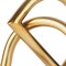 Homeroots 5" Gold Iron Abstract Tabletop Sculpture 609001 - alternate 3