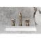 Kingston Brass Widespread Bathroom Faucet with Brass Pop-Up, Antique Brass KB1973BEX - alternate 3