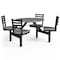 Palmer Hamilton Picnic Table PH-4S36RD-SGBSG - alternate 1