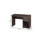 Homeroots 48" Espresso Wood Writing Desk With Two Drawers 723763 - alternate 3