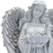 Homeroots 29" Gray Polyresin Angel Statue 633971 - alternate 3