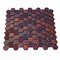 Apollo Tile Berry Red 11.3 in x 11.3 in Glass Glossy, Matte Floor and Wall Mosaic Tile 4.43 sqft/case, 5PK APLJPH88302A - alternate 2