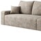 Homeroots 140" Camel Corduroy Modular Compression Foam Sofa With Toss Pillows 712979 - alternate 3