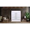 Vdomdoors Metal Double Doors Deux 1105 Black Enamel Mirrored Clear Glass Entry Modern Painted (W72xH96) Left DEUX1105DEXD-BLK-W72xH96-LH-I - alternate 4