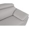 Homeroots 86" Light Gray Top Grain Leather Sofa 721566 - alternate 5