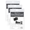 Strathmore Photo Mount Cards & Envelopes, Classic Embossed Border, Full Size, 5x6.875 inch, 18PK P205-182 - alternate 1