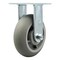 Service Caster 6 Inch Stainless Steel Thermoplastic Rubber Wheel Rigid Caster with Ball Bearing SCC-SS30R620-TPRBD - alternate 1