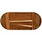 Megachef 3 Piece Acacia Wood Cutting Board with Maganitized Serving Board Platter 750122175M - alternate 5
