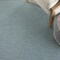 Homeroots 8' Aqua Round Power Loom Area Rug 522437 - alternate 5