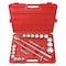 K-Tool International 3/4" Drive SAE, 20 pcs KTI-24121 - alternate 1