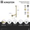 Kingston Brass Double Swivel Toe Touch Waste and Overflow, Polished Nickel CC2716 - alternate 2