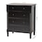 Baxton Studio Braith Farmhouse Black Spindle Wood 5-Drawer Chest 258-14246-ZORO - alternate 5