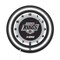 Holland Bar Stool Los Angeles Kings 19 Double Neon Wall Clock Clk19BK - alternate 1