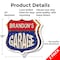 Signmission Brandon's Garage, 12 inch X 12 inch, Aluminum Metal Sign, 2PK SHI-A-2PACK-12-383-BRANDON - alternate 3