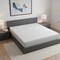 Homeroots 2in White Gel Memory Foam Queen Mattress Topper 711943 - alternate 3
