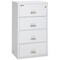 Fireking 4 Drawer, 1 Hr Fire & Impact Rated, 31" Wide Lateral Arctic White 4-3122-CAW - alternate 1