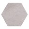Andova Tiles Deroe- Hex 9-in. x 10-in. Hexagon Honeycomb Matte Porcelain Wall & Floor Tile, 9PK ANDDERH1356 - alternate 4