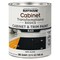 Rust-Oleum Cabinet Transformations Basics Cabinet and Trim Paint , Black, Semi-Gloss, 1 Quart 372012 - alternate 1