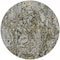 Homeroots 8' Brown Beige And Tan Round Abstract Washable Indoor Outdoor Area Rug 588452 - alternate 3