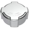 Ilc FREIGHTLINER M2-106 YEAR 22 CHROME PLASTIC NON- LOCKING FUEL CAP COVER M2-106 YR22 CHRM NON- LOCKING FUEL CAP CVR - alternate 2