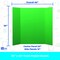 Flipside 36in X 48in Green Foam Project Board Bulk, 24PK 30088-24 - alternate 3