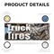 Signmission Pickup Truck Tires, 24 Inch x 72 Inch, Vinyl Banner B-72-30802 - alternate 4