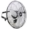 Vie Air Dual Function 18 Inch Wall Mountable Tilting Fan with 3 Speed Motor in Black VA-18W - alternate 6