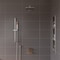 Alfi Brand Brushed Nickel 2 Way Thermostatic Sqr Shower Set AB2830-BN - alternate 4