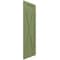 Ekena Millwork True Fit PVC Single X-Board Farmhouse Fixed Mount Shutters, Moss Green, 15W x 42H, PR TFP001FH15X042MG - alternate 4