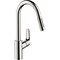 Hansgrohe Focus Higharc Kitchen Faucet, 2-Spray Pull-Down, 1.5 GPM in Chrome 04920000 - alternate 1