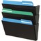 Deflecto Stackable DocuPocket Set, Black DEF73604 - alternate 1