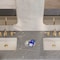 James Martin Vanities 72" D Vanity, Black Onyx w/Parisien Bleu Top w/FreePower Wireless Charger 650-V72-BKO-FPBL - alternate 4