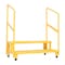 Vestil Adjust Step Stand, 2 Step, Handrail, 36x23, 43.125 Overall Height, Steel, Yellow ASP-36-HR - alternate 6